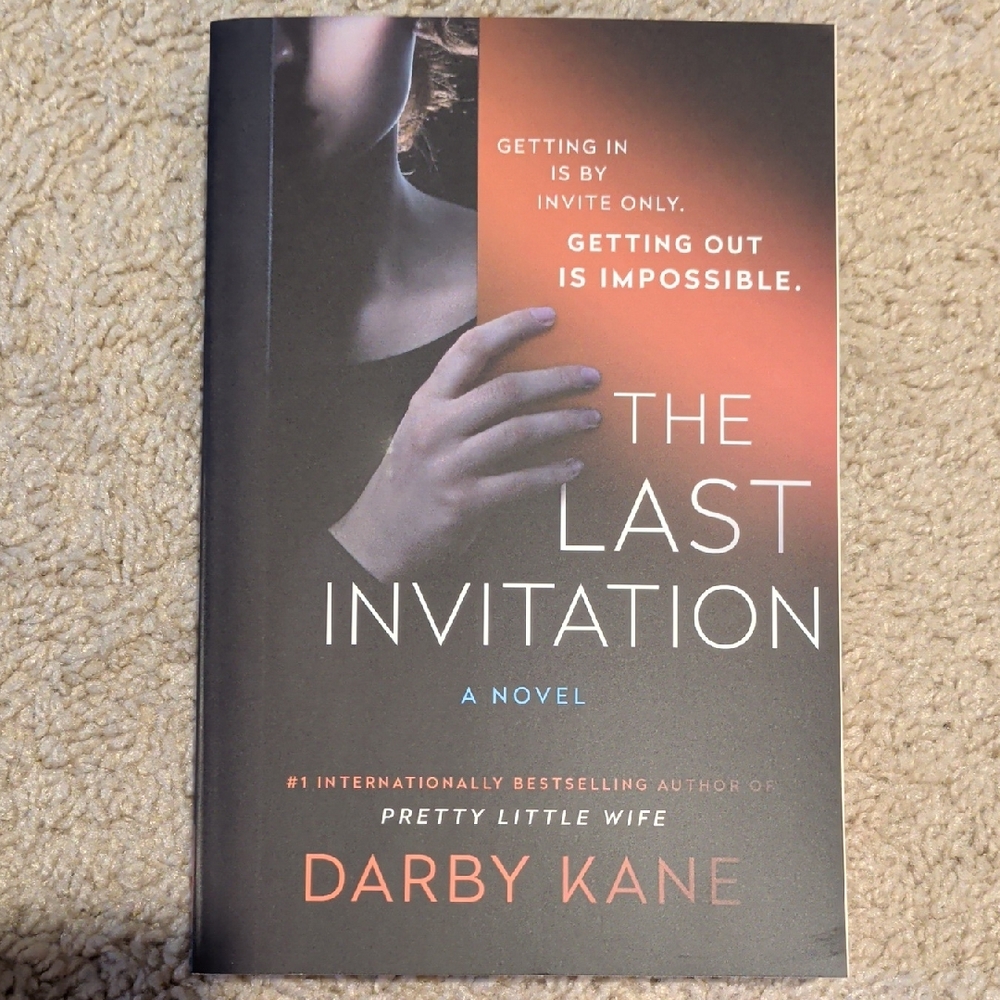 The Last Invitation by Darby Kane Adult Thriller New